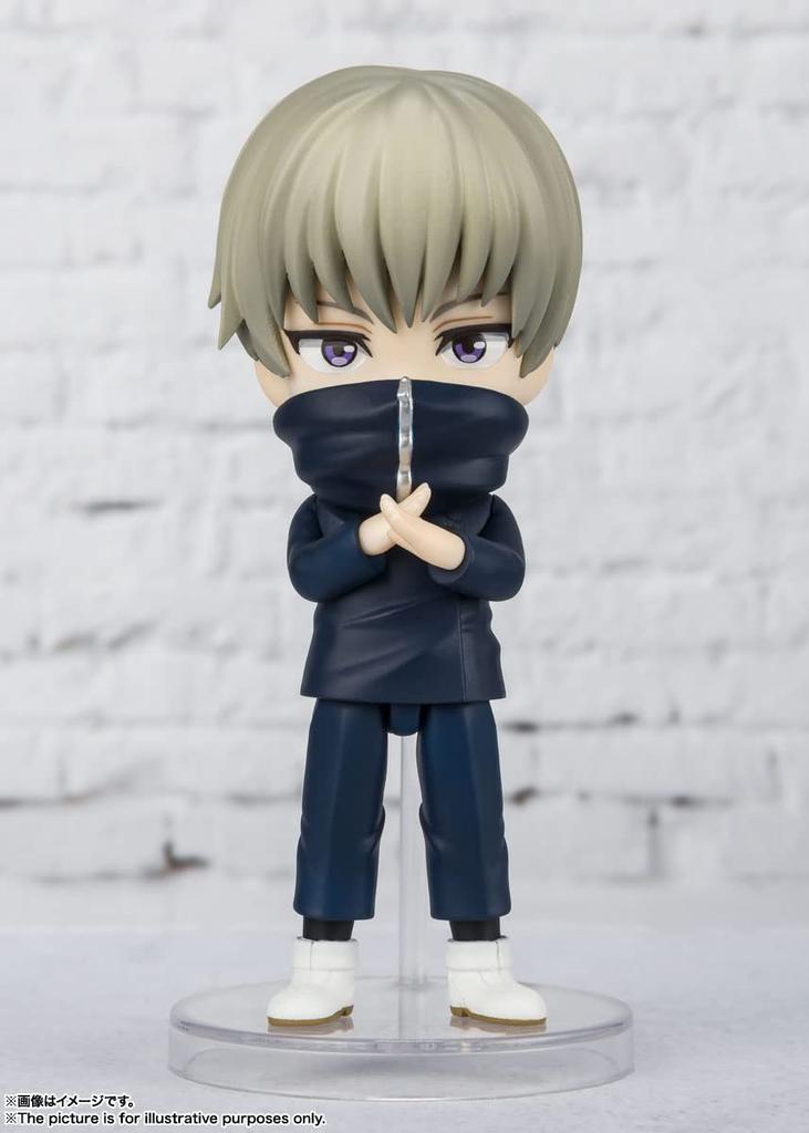 TAMASHII NATIONS Figuarts mini Jujutsu Kaisen Тоге приблизительно ПВХ АБС раскрашенная экшн-фигурка Инумаки, 90 мм, и
