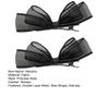 2Pcs Women Hairpins Two-layer Mesh Bow Anti-slip Photo Prop Lightweight Princess Style Reusable Party Hair Decoration Tool