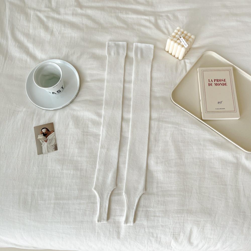 Однотонные женские чулки выше колена, длинные носки до колена, модные длинные носки до колена, женские