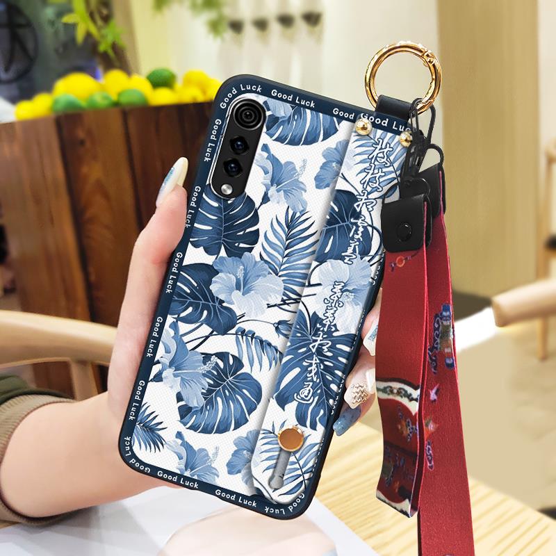 Водонепроницаемый чехол для телефона в китайском стиле для LG Velvet 4G/5G, ремешок на запястье, браслет, противоударный, пыленепроницаемый, кольцо-держатель для телефона