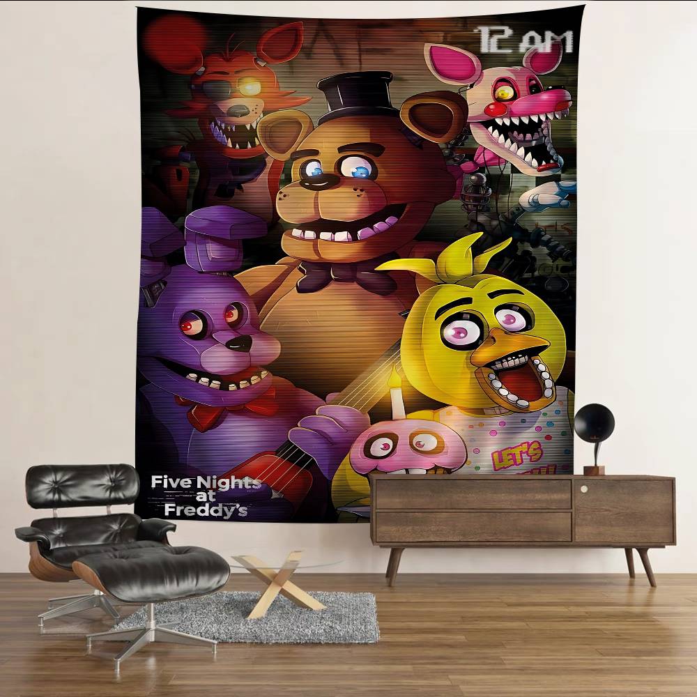 Игровой F-Fnaf Аниме DIY Настенный Гобелен для Гостиной Дома Общежития Декор Настенное Искусство Декор