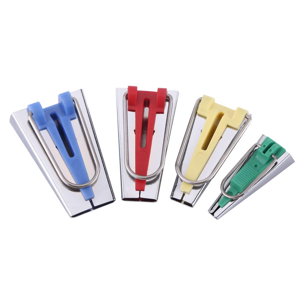 Набор инструментов для изготовления косой бейки из ткани 6 мм, 12 мм, 18 мм, 25 мм для окантовки и шитья поделок