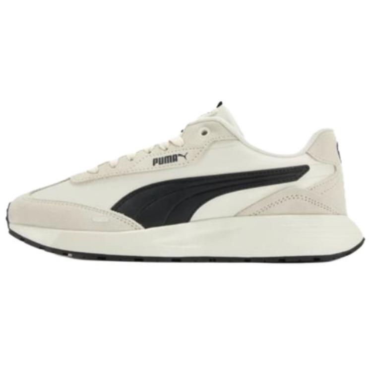 Puma Runtamed Wind Comfortable Soft Durable Low-Top Lifestyle Casual Shoes Unisex Sneaker Off-White 404412-01