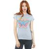 DC Comics Womens/Ladies Wonder Woman Wreath Logo Cotton T-Shirt