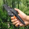 Yousheng Pruning Shears with Ultra Sharp Blades Ergonomic Handle Safety Mechanism Multipurpose Hand Pruner Garden Clippers