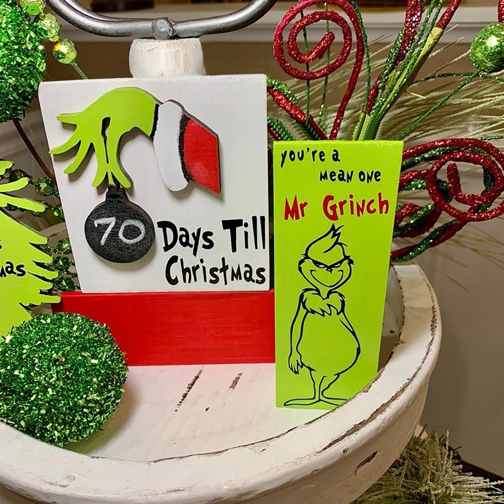 Christmas Tiered Tray Decor Christmas Decoration Inspireds Holiday Decor Inspireds Christmas