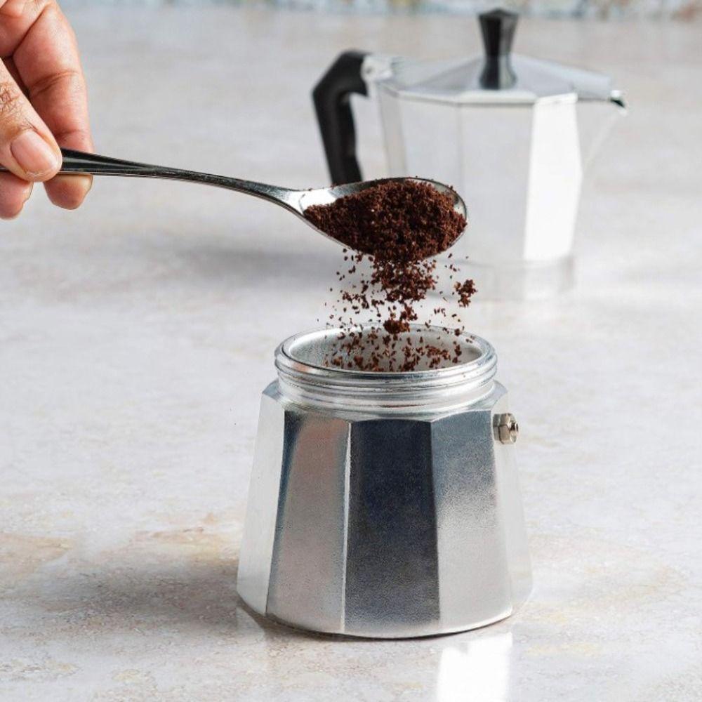 С фильтром из нержавеющей стали Кофеварка Moka Pot Алюминиевая кофеварка Espresso Плита