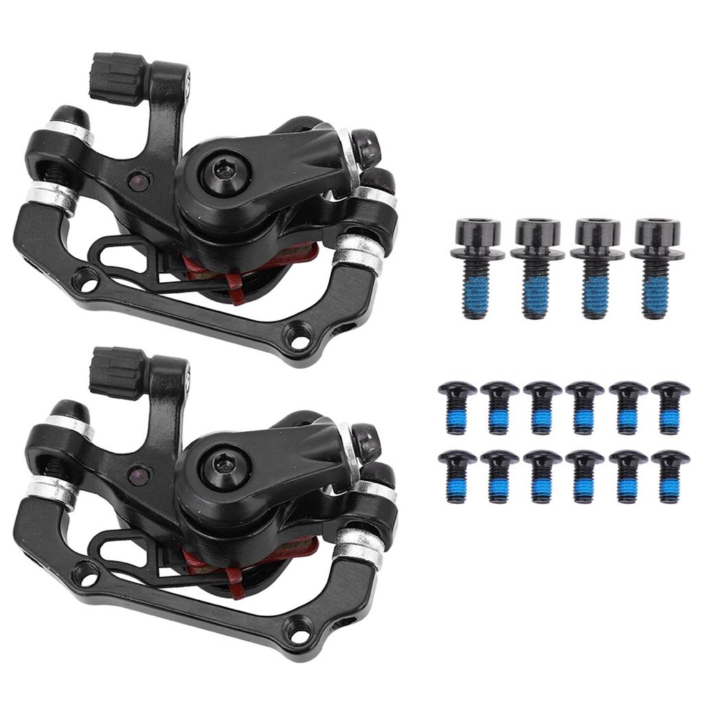 Mountain Bike Mechanical Disc Brake Cycling Bicycle Front Rear Set with 160mm Rotors