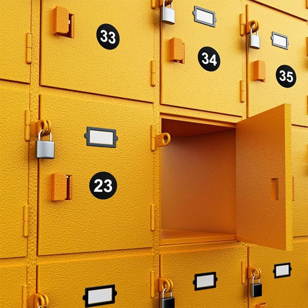 100 листов самоклеящихся наклеек с последовательными номерами 10 мм этикетки размера одежды цвет губной помады