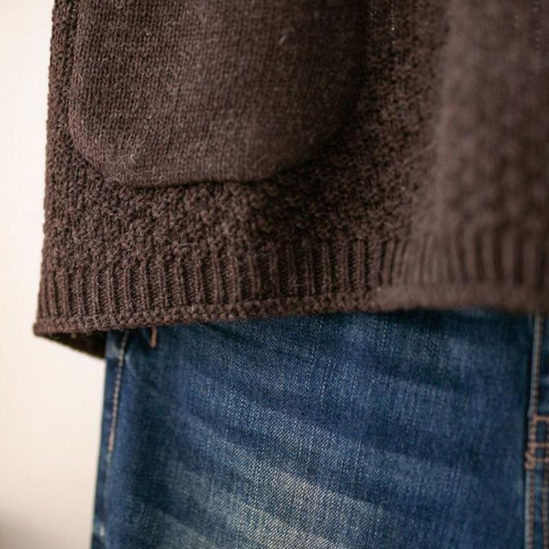 Вязаный жилет женский свободный майка без рукавов свободный свитер жилет утолщенный повседневный круглый вырез жилет