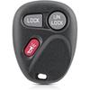 Remote Key Fob Replacement Car Key for 1999 2000 2001 Chevy Silverado S10 GMC Sierra Sonoma / Chevy Suburban Tahoe 2000 2001 GMC Yukon Keyles Entry