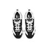 (WMNS) Skechers D'Lites низкие Папины кроссовки GS Черный/Белый/Серый Женские 12493-BKW