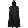 Cosplay Medieval Men Costumes Knight Pirate Prince Gothic Retro Hooded Cloak Capes Long Robes Jackets Coat Carnival Halloween