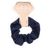 Large Solid Color Satin Fabric Scrunchies for Women's Ponytails
