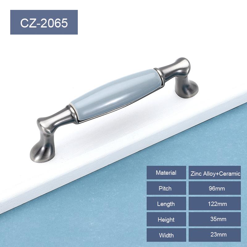 Синие керамические антикварные ручки для кухонных ящиков, винтажные ручки, ручки и ручки для шкафов, металлическая фурнитура для мебели