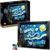 LEGO Ideas 21333 Эксклюзив Cdiscount Винсент Ван Гог - Звездная ночь, Репродукция картины на холсте