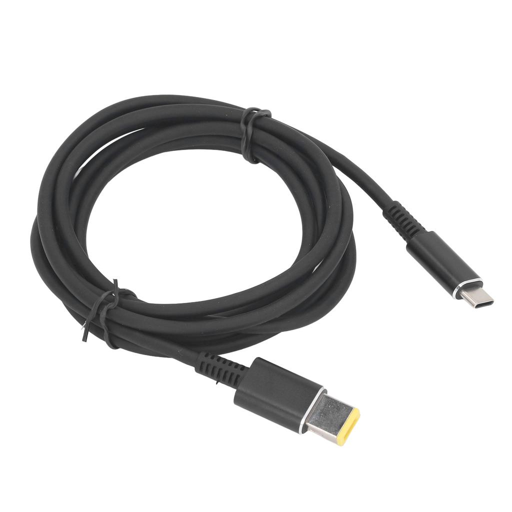 135 Вт Тип C к квадратному наконечнику кабель для зарядки 6 футов USB C к тонкому наконечнику кабель для зарядки ноутбука PD Power