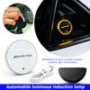 Автомобильная треугольная оконная подсветка салона с интеллектуальным датчиком, градиентная декоративная подсветка для AMG Mercedes Benz GLC GLE GLK W190 W201 C180