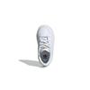 Adidas Originals Team Court El I Low Top Casual Sneakers Baby Sneakers White EF6827