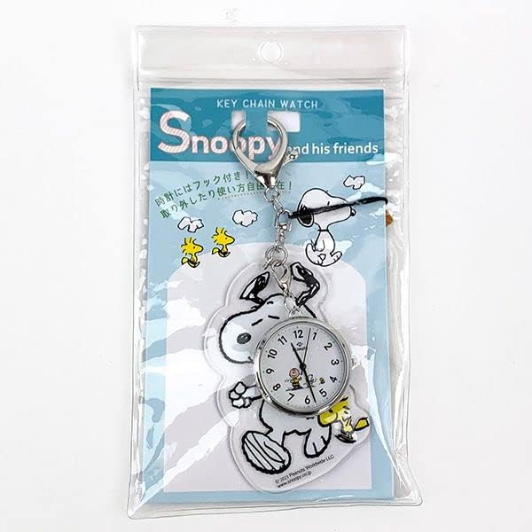Часы Snoopy Analog Keychain Watch Silver [Fieldwork] женские PNT035-3