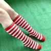 Striped Performance Calf Socks – European & American Styles for Kids & Adults, Perfect for COS, Anime Parties, Halloween, and Christmas.