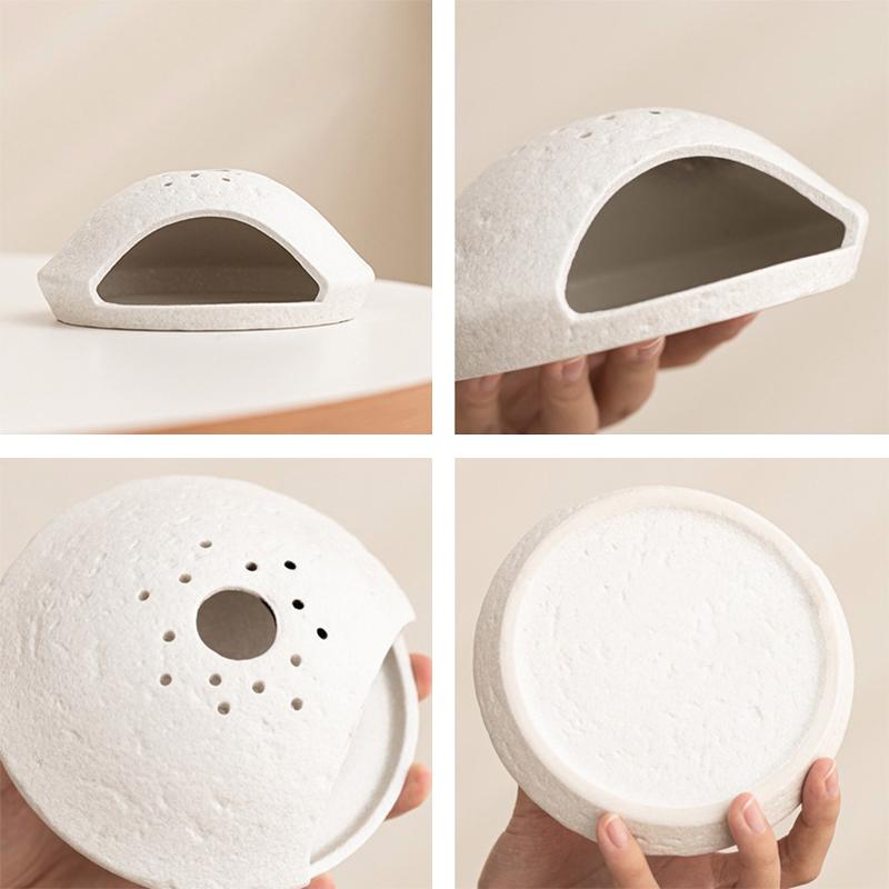 Керамическая подставка для благовоний для Пало Санто, Белого шалфея, конусных благовоний, украшение для домашнего декора