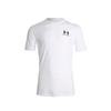 Men's UA Left Chest Logo Short Sleeve 1326799-100/ WHITE