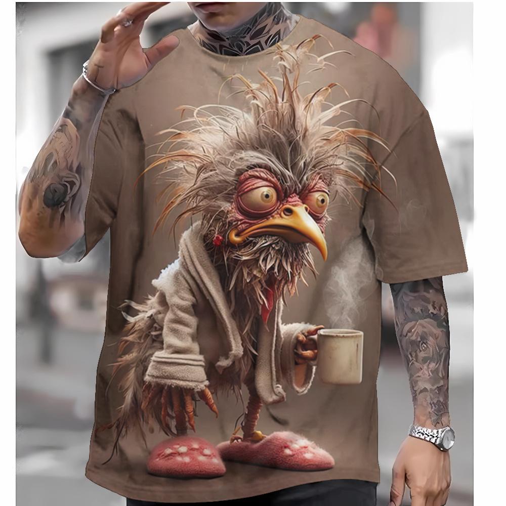 Новая модная футболка с милым рисунком кота, мужские топы с короткими рукавами, футболка для парных моделей, свободная одежда больших размеров, повседневные уличные футболки