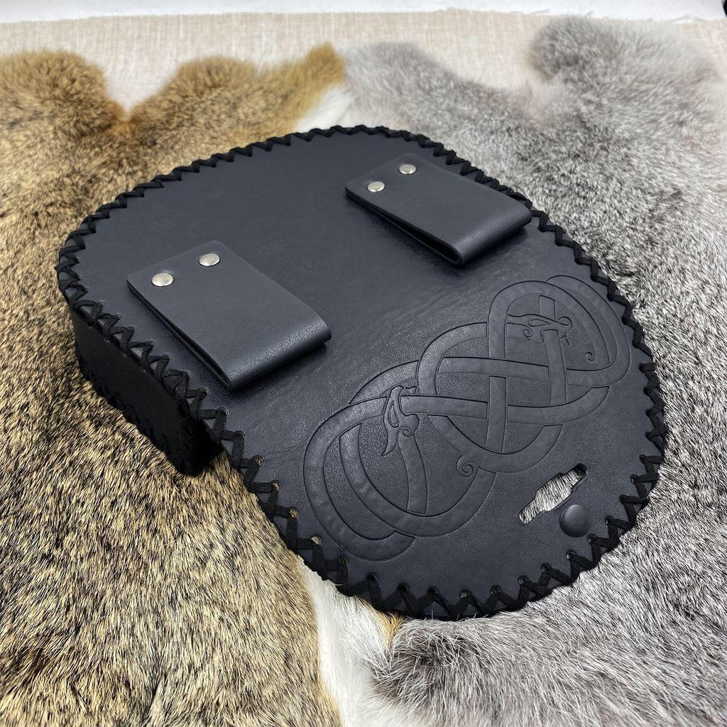 Сумка на пояс в стиле средневекового скандинавского викинга - реквизит для ретро-косплея