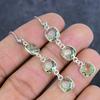 Peridot Gemstone Handmade 925 Sterling Silver Jewelry Earring 2.25" a4M55