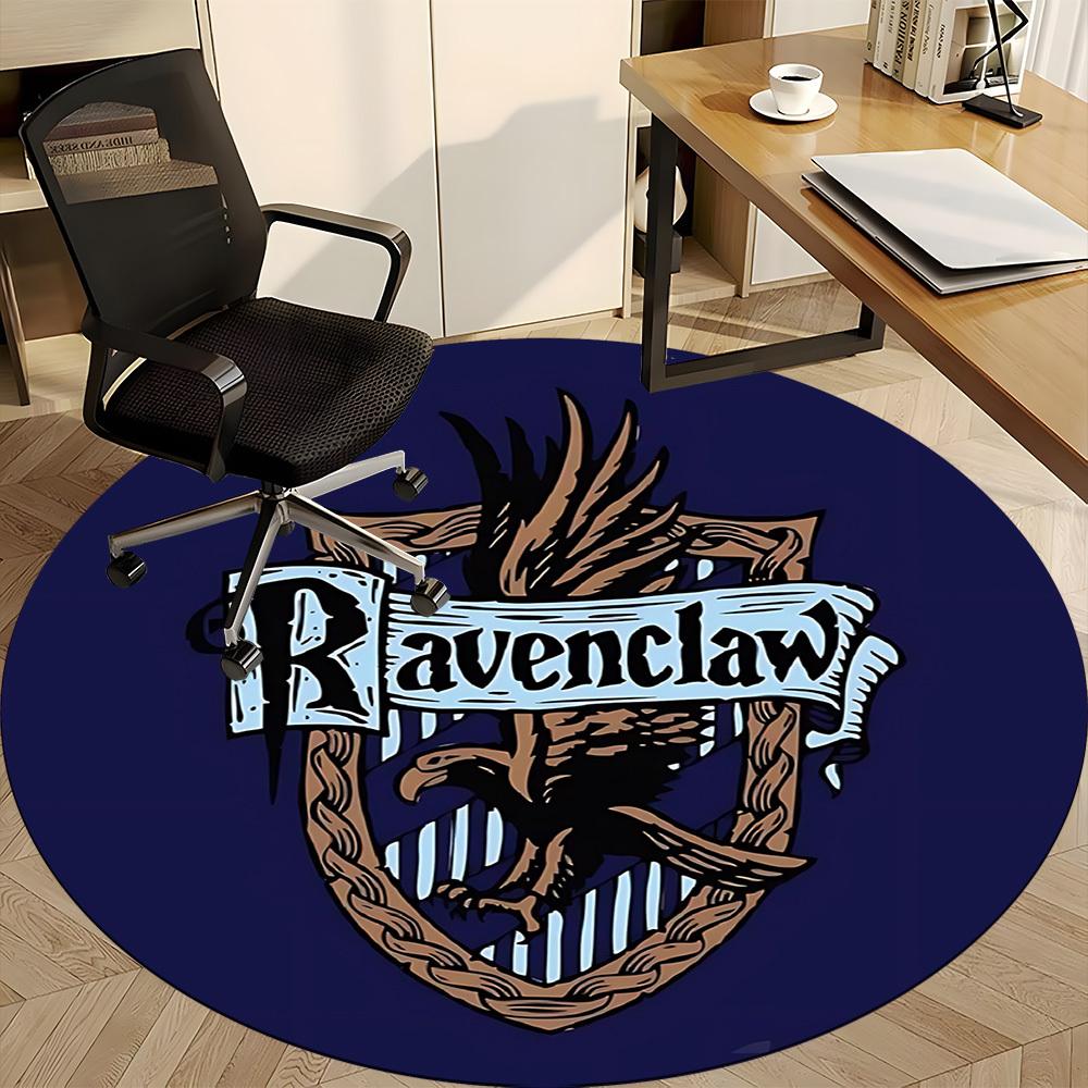1pc Ravenclaw CrestChair Carpet for Office, Non-slip, Soft and Durable Office Rug for Interior Decoration, Perfect for Office yy250925204