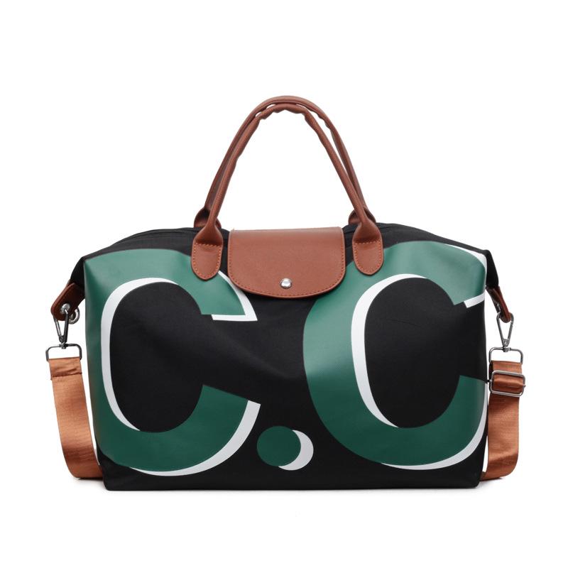 Женская легкая водонепроницаемая дорожная сумка-даффл большой вместимости для деловых и коротких поездок