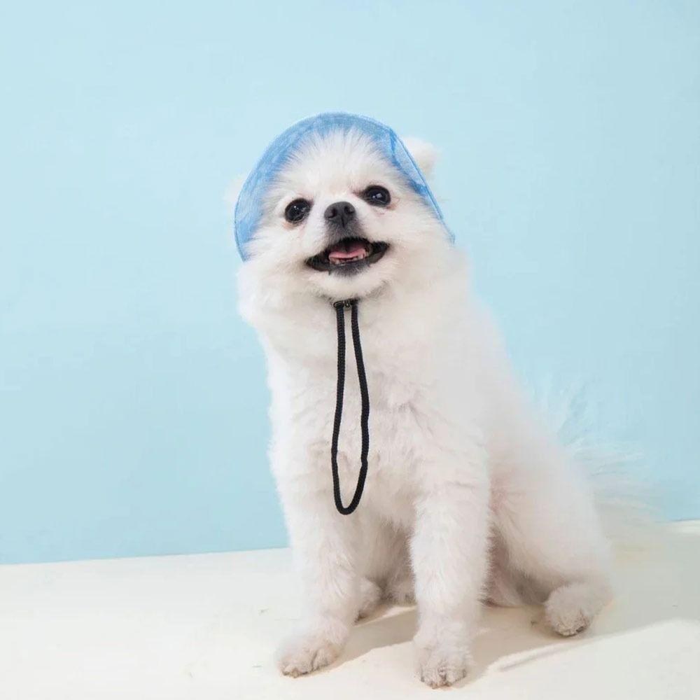 Lightweight Dog Sun Hat Adjustable Small Dog Cat Hats Stylish Dog Bonnet Cap Pet Supplies