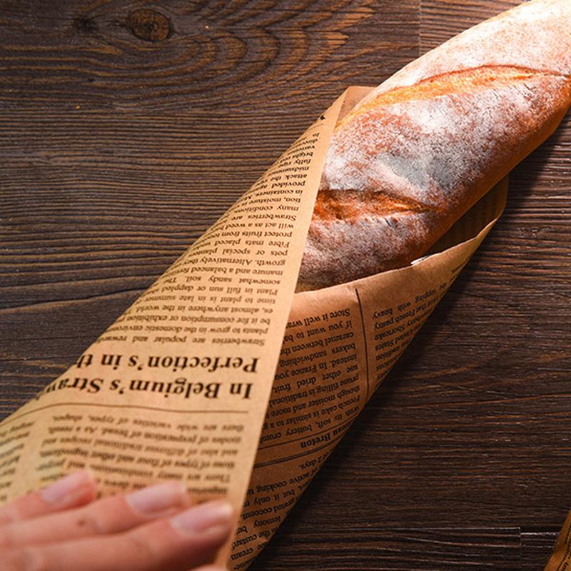 5m*30cm Parchment Paper Grease Resistant Basket Liner Oilpaper Bread Sandwich Burger Fries Wrappers Baking Tools