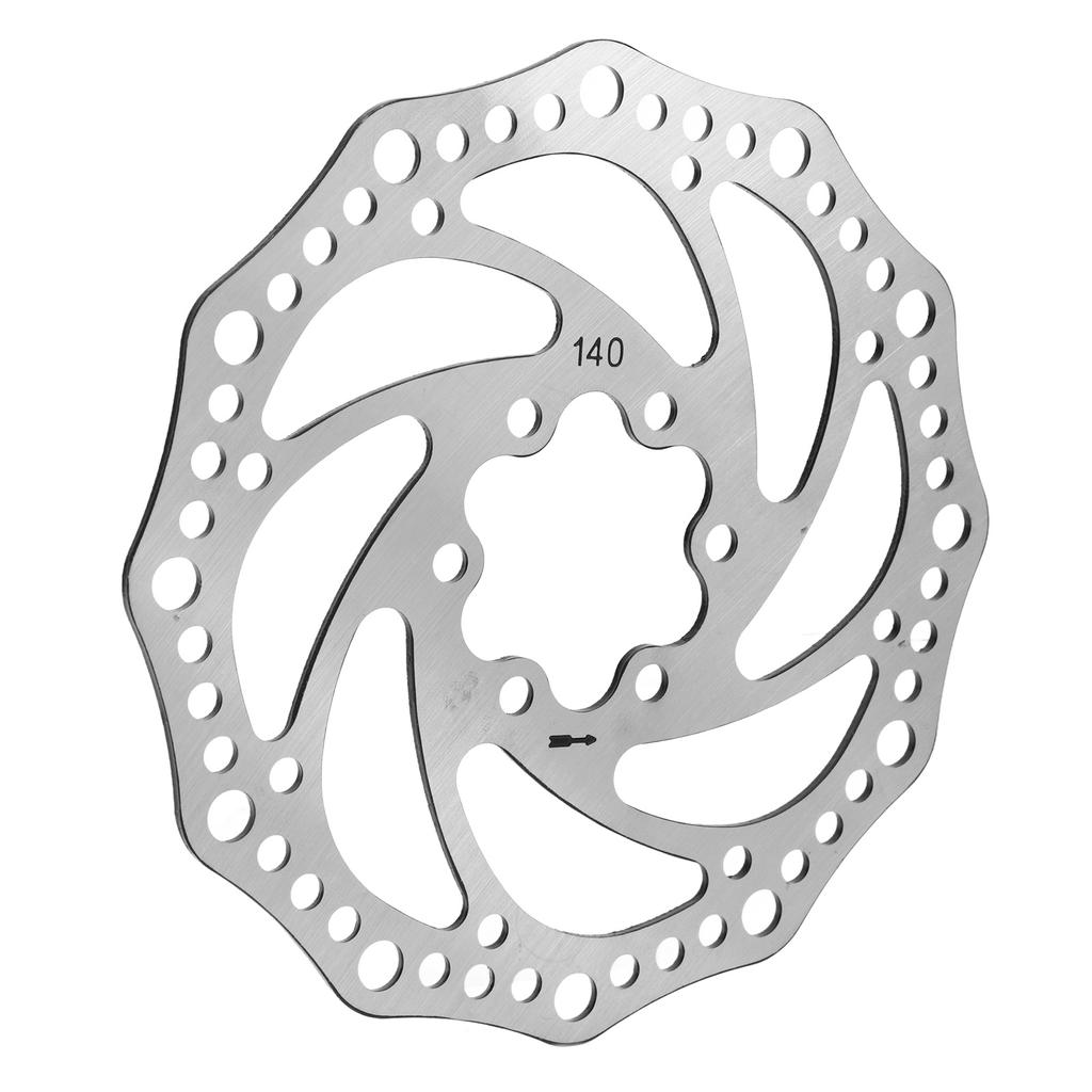 140mm Bike Disc Brake Rotor Steel Hollow Design Bicycle Brake Disc for Replacement Riding