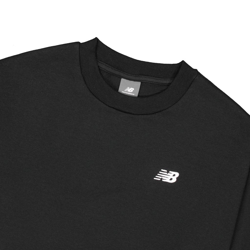 New Balance Свитшот с круглым вырезом и вышитым логотипом WT41511-BK