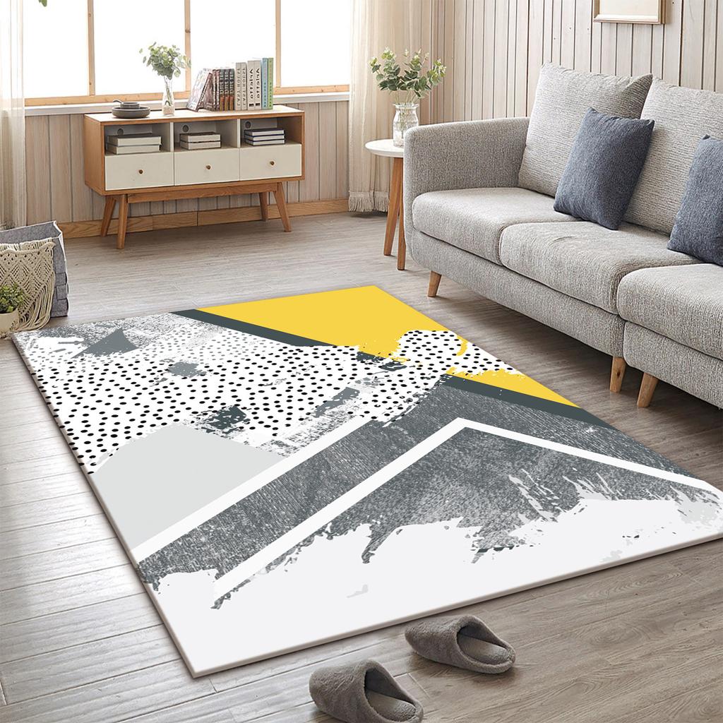 Nordic Гостиная Минималистичные линии Ковер Спальня Журнальный столик Шкаф Коврики на пол Коврики у двери