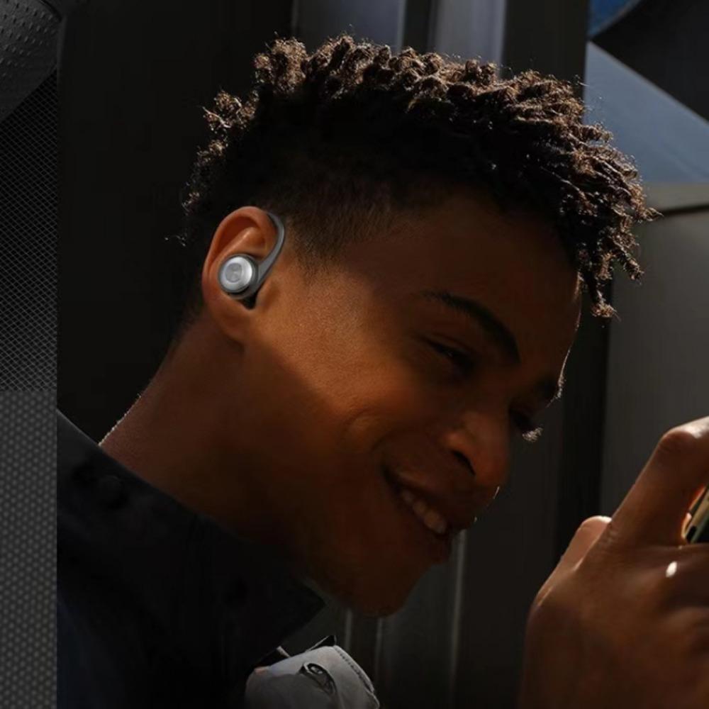 Новая обновленная версия Bluetooth-гарнитуры для бега с настоящим беспроводным шумоподавлением и полувкладышной спортивной гарнитурой