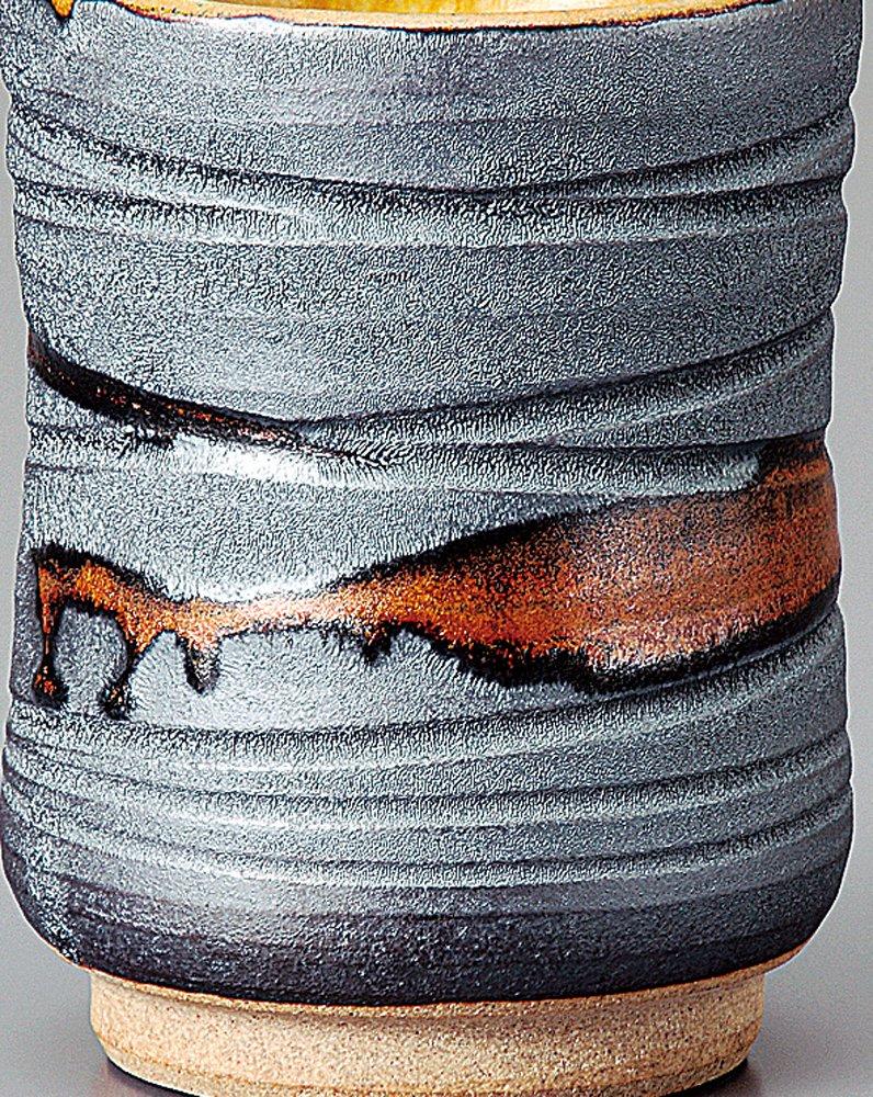 Чашка для горячей воды для суши Sohougama Tetsuryu большая 8×10,5 см 486-02-543