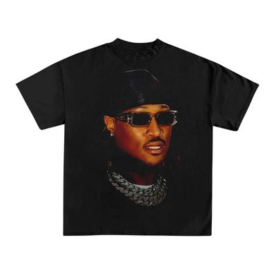 Футболка с принтом Future Rapper Face Hip Hop, размеры от S до 5XL, унисекс, NE419