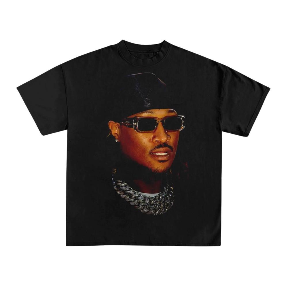 Футболка с принтом Future Rapper Face Hip Hop, размеры от S до 5XL, унисекс, NE419