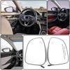 Left & Right Side View Mirror Glass Heated Assembly for 2018- HONDA ACCORD