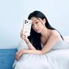 Чехол для телефона из жидкого силикона в форме облака для серий iPhone 17 16 15 - Мягкая противоударная нескользящая крышка, цвет Хлопковый белый