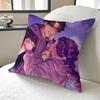 KPop Demon Hunters Rumi Jinu Cushion Cover Inches Farmhouse Decor Home Throw Pillow Covers For Couch Decorations