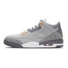 Air Jordan 3 Retro Cool Grey 2021 Кроссовки унисекс Серебристый Светло-Графитовый Orange-Pel CT8532-012