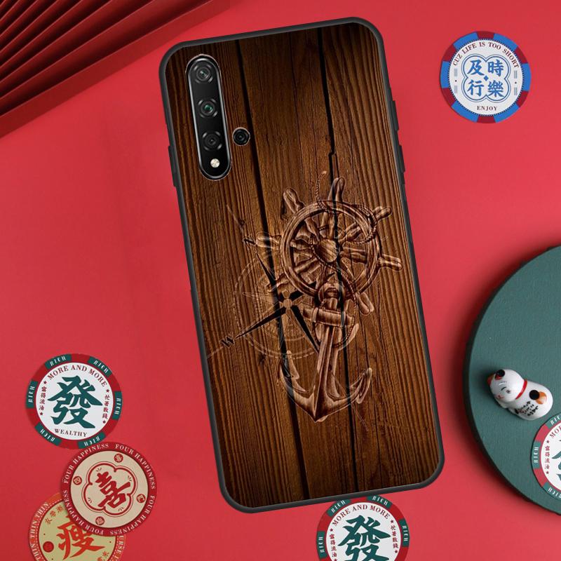 Чехол-компас для Huawei Nova 5T 9 10 SE 7i 8i 11i 12i Y73 Y72 Y61 Y91 Y60 Y70 Y90 P20 P30 P40 Lite