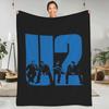 U2 фланелевое одеяло в стиле рок-группы, поп-рок-музыкальный альбом, теплое мягкое одеяло для спальни, самолета, путешествия, покрывало, чехол для дивана-кровати
