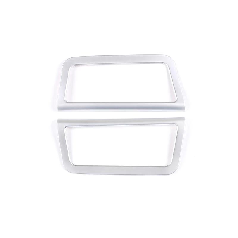 2Pcs/Set ABS CarTailgate Handle Decorative Frame Stickers Fit For Land Rover Range Rover Evoque L551 Auto