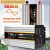 3000W/4000W/5000W Car Inverters Pure Sine Wave Solar Power Converter Home DC 12 To AC 220V Voltage Transformer Adapter