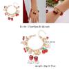 Cherry Heart Alloy Butterfly Bow Pendant Fashion Jewelry For Women And Men